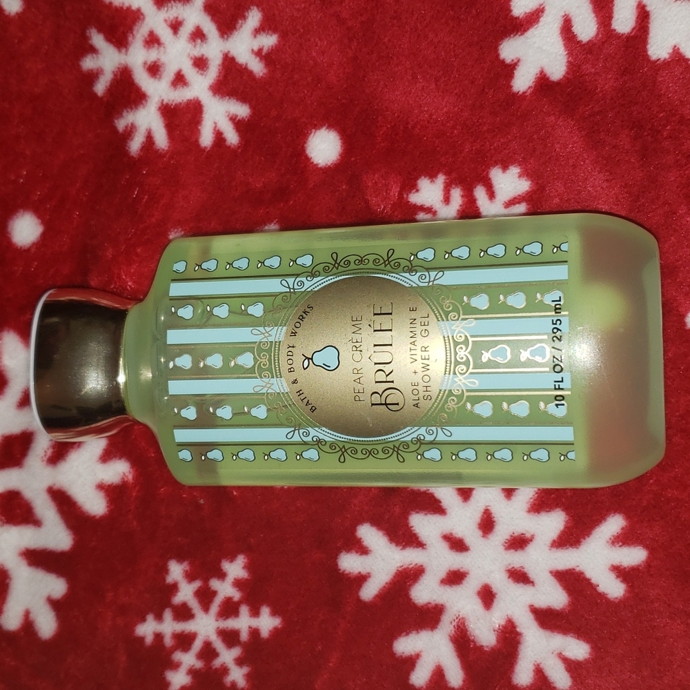 Bath And Body Works Pear Crème Brûlée shower gel